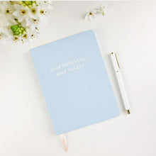 Load image into Gallery viewer, Good Morning Good Night - Sky Blue - Daily Practice Journal