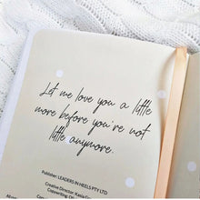 Load image into Gallery viewer, Tiny Little Miracle Feed-Sleep-Grow-Inspire Baby Journal