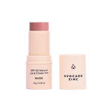 Load image into Gallery viewer, Avocado Zinc SPF 50 Natural Lip and Cheek Tint