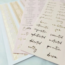 Load image into Gallery viewer, Planner Stickers and Tabs - Blossom