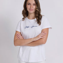 Load image into Gallery viewer, Classic Tee - White Freehand
