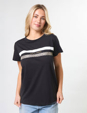 Load image into Gallery viewer, Classic Tee True Icon Stripe - Black