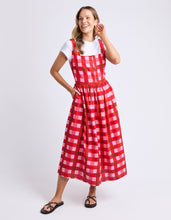 Load image into Gallery viewer, Edin Dress Poppy Check