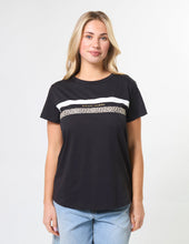 Load image into Gallery viewer, Classic Tee True Icon Stripe - Black