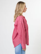 Load image into Gallery viewer, Everyday Shirt - Scarlet Stripe