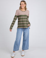 Load image into Gallery viewer, Lexa Stripe L/S Tee