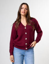 Load image into Gallery viewer, Academy Cardigan - Oxblood