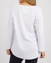 Load image into Gallery viewer, Rib L/S Long Sleeve Tee - White