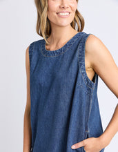 Load image into Gallery viewer, Sonny Denim Dress Dark Blue