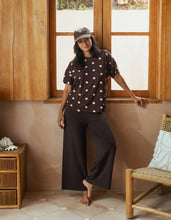 Load image into Gallery viewer, Freedom Boot Pant Cropped Chocolate