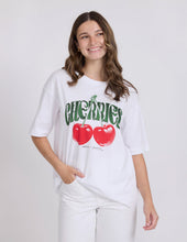 Load image into Gallery viewer, Porter Tee Cherie - White
