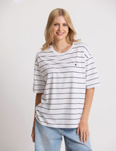 Load image into Gallery viewer, Porter Tee - White and Black