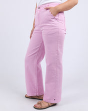Load image into Gallery viewer, Scallop Edge Jeans - Dusk Pink