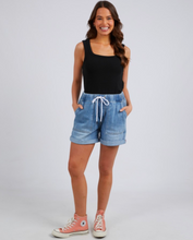 Load image into Gallery viewer, Emma Relaxed Denim Short - Blue wash