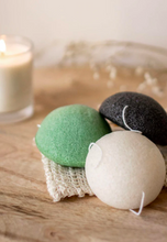 Load image into Gallery viewer, Natural Konjac Facial Sponge - Set of 3