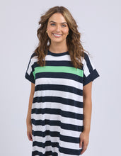 Load image into Gallery viewer, McKinley Dress - Navy and White