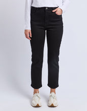 Load image into Gallery viewer, Ada Straight Leg Jean Black