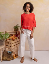 Load image into Gallery viewer, Honey Knit Top - Tangello