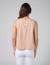 Load image into Gallery viewer, Paris Tank - Rose Petal Stripe