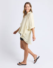 Load image into Gallery viewer, Luna Shirt Pale Banana Stripe