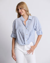 Load image into Gallery viewer, On Repeat Blouse - Sea Stripe