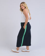 Load image into Gallery viewer, Brunch Skirt - Navy, Green side tape