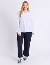 Load image into Gallery viewer, Renee Long Sleeve Tee - White