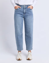 Load image into Gallery viewer, Bessie Barrel Leg - Mid Blue