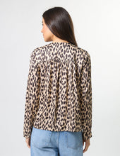 Load image into Gallery viewer, Kelly Blouse - Snow Leopard