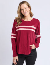 Load image into Gallery viewer, Adora Long Sleeve Tee - Maroon