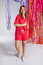 Load image into Gallery viewer, Emma Relaxed Short Poppy