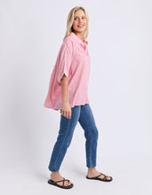 Load image into Gallery viewer, Luna Shirt Pink Lemonade Stripe
