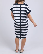 Load image into Gallery viewer, McKinley Dress - Navy and White