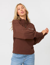 Load image into Gallery viewer, Core 1/4 Zip Sweatshirt - Espresso