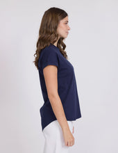 Load image into Gallery viewer, Soho Cuff Crew - Navy