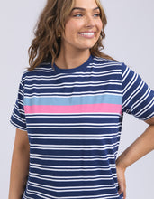 Load image into Gallery viewer, Sylvia Tee - Blue Depths