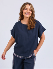 Load image into Gallery viewer, Ric Rac Top Dark Sapphire