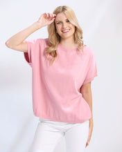 Load image into Gallery viewer, Gwen Knit Tee - Pink