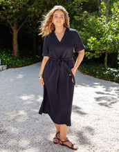 Load image into Gallery viewer, Lily Midi Dress - Dark Sapphire