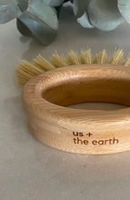 Load image into Gallery viewer, Bamboo Veggie Scrubber Brush