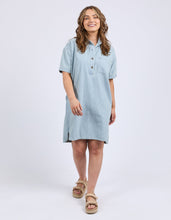 Load image into Gallery viewer, Jenna Stripe Denim Dress