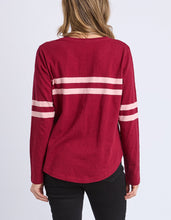 Load image into Gallery viewer, Adora Long Sleeve Tee - Maroon