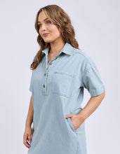 Load image into Gallery viewer, Jenna Stripe Denim Dress