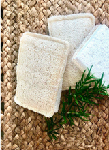 Load image into Gallery viewer, Natural Loofah Cellulose Sponges (Pack of 3) | Eco Cleaning