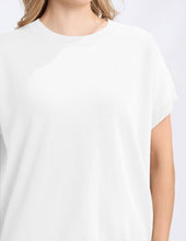 Load image into Gallery viewer, Gwen Knit Tee - White
