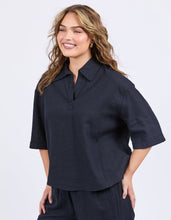 Load image into Gallery viewer, Jamila Shirt Dark Sapphire