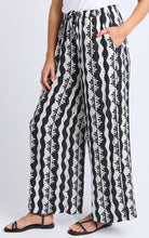 Load image into Gallery viewer, Casa Pants - Black and Marshmallow