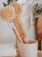 Load image into Gallery viewer, Eco Cleaning - Bamboo Scrubbing Brushes set of 4