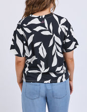 Load image into Gallery viewer, Mimosa Tee Black Print