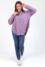 Load image into Gallery viewer, Elm Lifestyle Lila Stripe Shirt - French Blue &amp; Charm Pink
